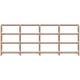 ÉTAGÈRE STEELWOOD, 4 plateaux, 4 modules