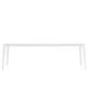 TABLE RECTANGULAIRE STEELWOOD, Structure blanche, Plateau blanc