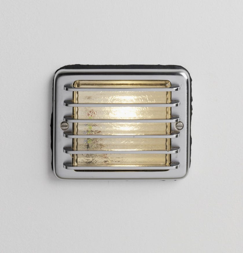 Spot semi-encastré STEPLIGHT 230V LED de Nautic, Bronze nickelé brossé, Verre clair