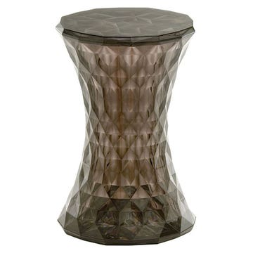 Tabouret STONE Transparent de Kartell, Fumé