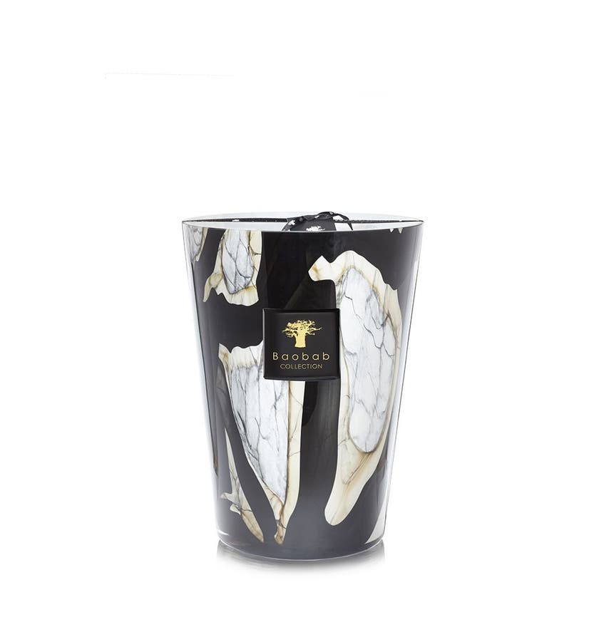 Bougie MAXI MAX STONES MARBLE de Baobab Collection