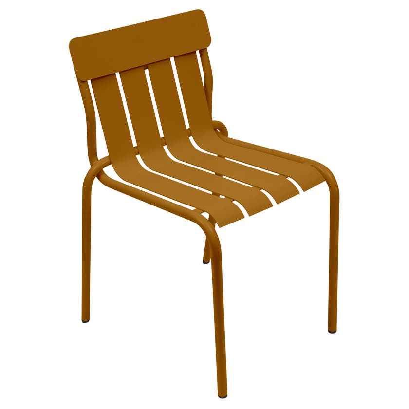 Chaise STRIPE de Fermob, Pain d'épices Chaise STRIPE de Fermob, Pain d'épices