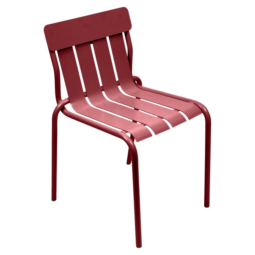 Chaise STRIPE de Fermob, Piment Chaise STRIPE de Fermob, Piment