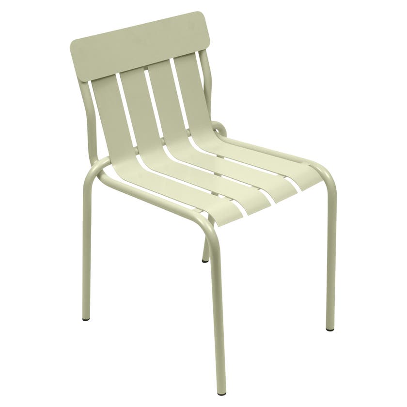Chaise STRIPE de Fermob, Tilleul Chaise STRIPE de Fermob, Tilleul