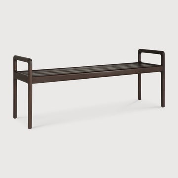 Structure de banc Jack - acajou vernis - brun foncé
