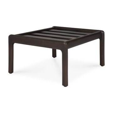 Structure de repose-pied Jack - acajou vernis - brun foncé