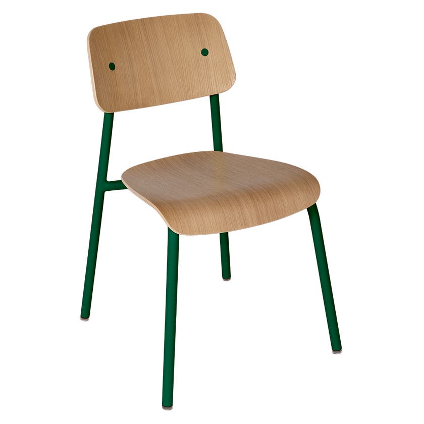 Chaise chêne STUDIE de Fermob, Cèdre Chaise chêne STUDIE de Fermob, Cèdre