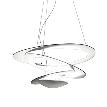 Suspension PIRCE MINI de Artemide, Halogène, Blanc