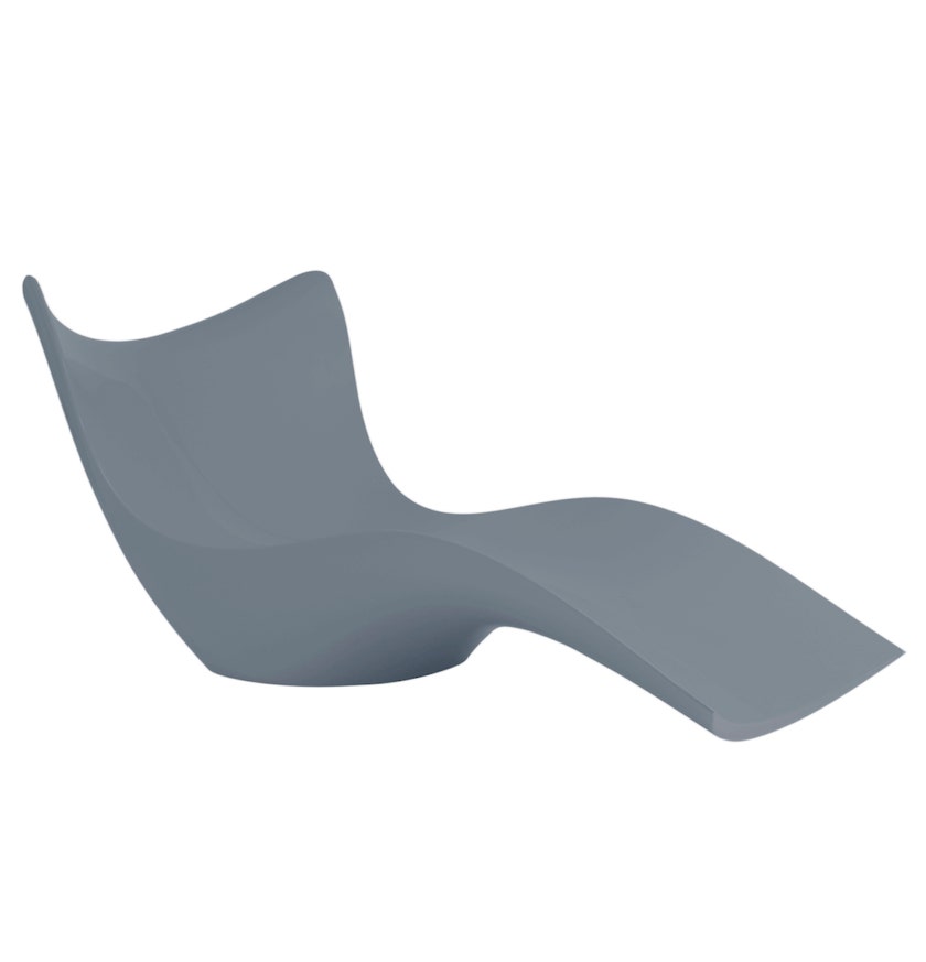 BAIN DE SOLEIL SURF TUMBONA, Gris acier de VONDOM