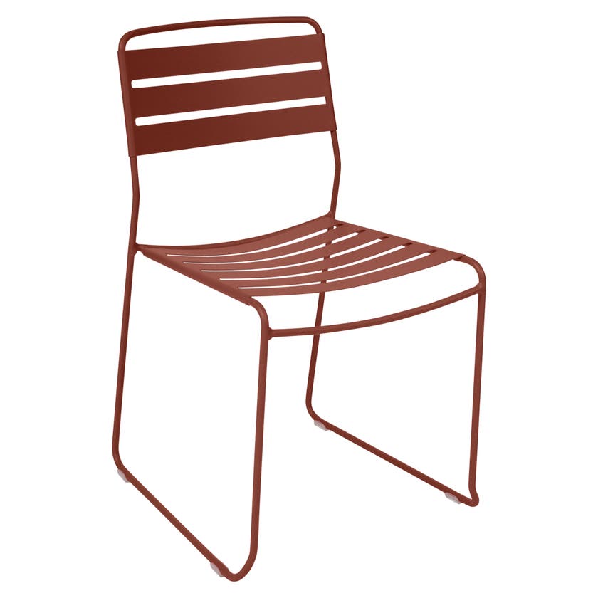 Chaise SURPRISING de Fermob, Ocre rouge Chaise SURPRISING de Fermob, Ocre rouge