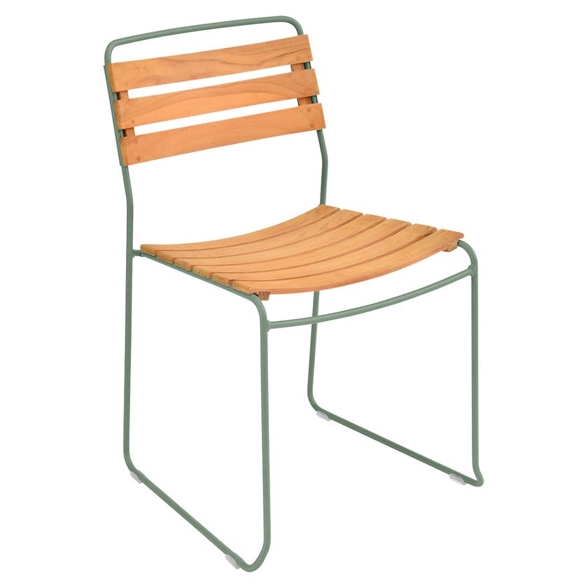 Chaise teck SURPRISING de Fermob, Cactus Chaise teck SURPRISING de Fermob, Cactus