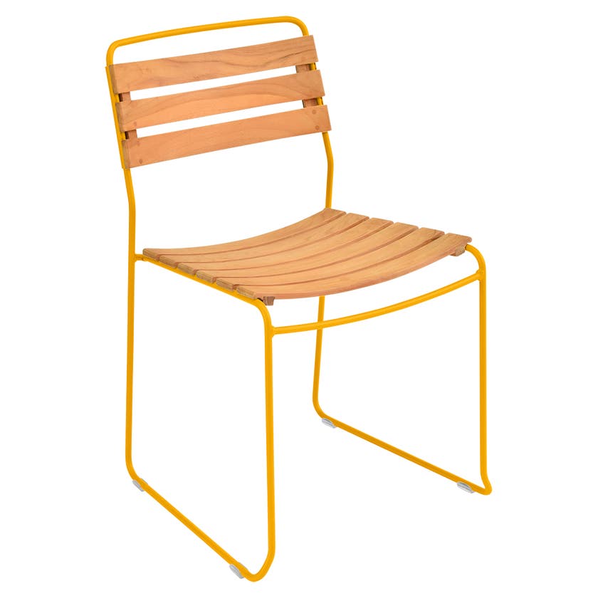 Chaise teck SURPRISING de Fermob, Miel Chaise teck SURPRISING de Fermob, Miel