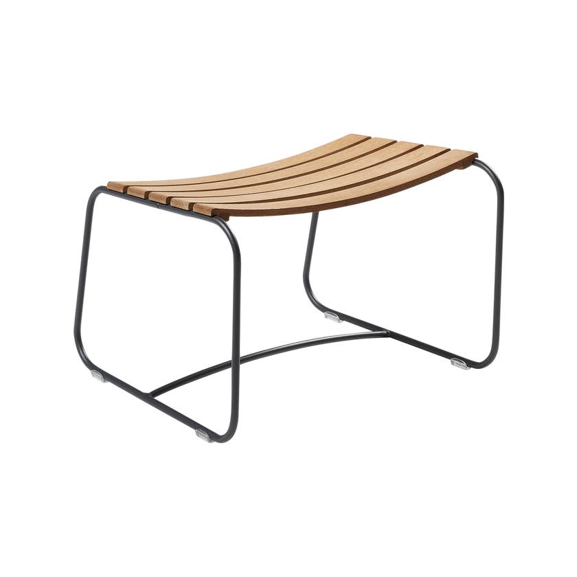 Repose-pieds SURPRISING TECK de Fermob, Carbone Repose-pieds SURPRISING TECK de Fermob, Carbone