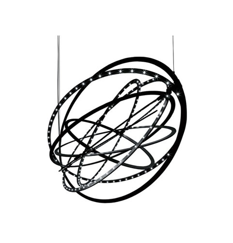 SUSPENSION COPERNICO LED, Noir de ARTEMIDE
