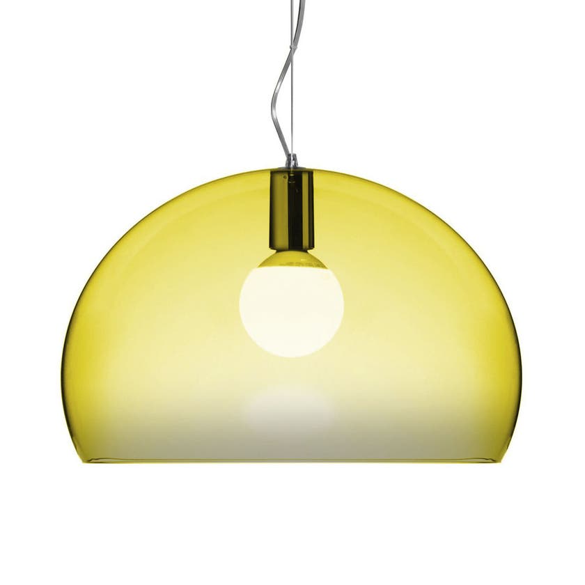 Suspension SMALL FL/Y de Kartell, Jaune Suspension SMALL FL/Y de Kartell, Jaune