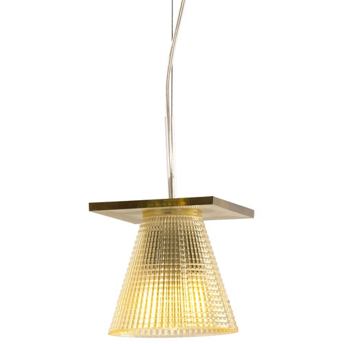 Suspension LIGHT AIR de Kartell, Ambre Suspension LIGHT AIR de Kartell, Ambre
