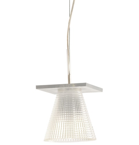 Suspension LIGHT AIR de Kartell, Cristal