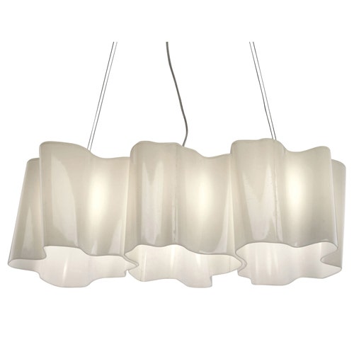 SUSPENSION LOGICO 3 EN LIGNE L. 100 CM de ARTEMIDE SUSPENSION LOGICO 3 EN LIGNE L. 100 CM de ARTEMIDE