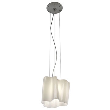 SUSPENSION BLANCHE LOGICO, L. 24 cm d'ARTEMIDE