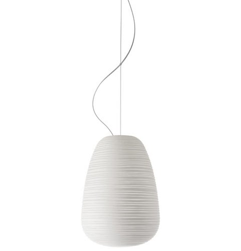 Suspension RITUALS 1 de Foscarini, Verre blanc