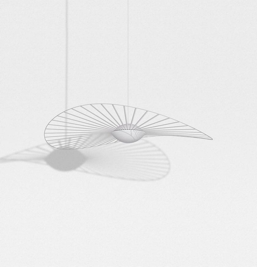Suspension VERTIGO NOVA de Petite Friture, Ø.190 cm, Blanc