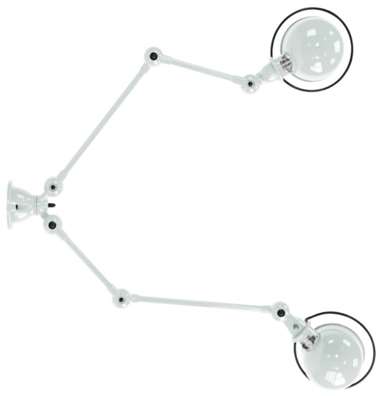 Suspension LOFT SKY4224 de Jieldé, Blanc