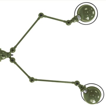 Suspension LOFT SKY4224 de Jieldé, Vert olive