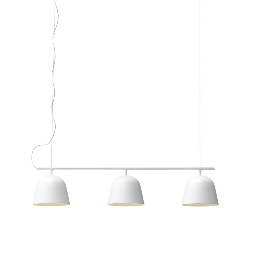 Suspension AMBIT RAIL de Muuto, Blanc
