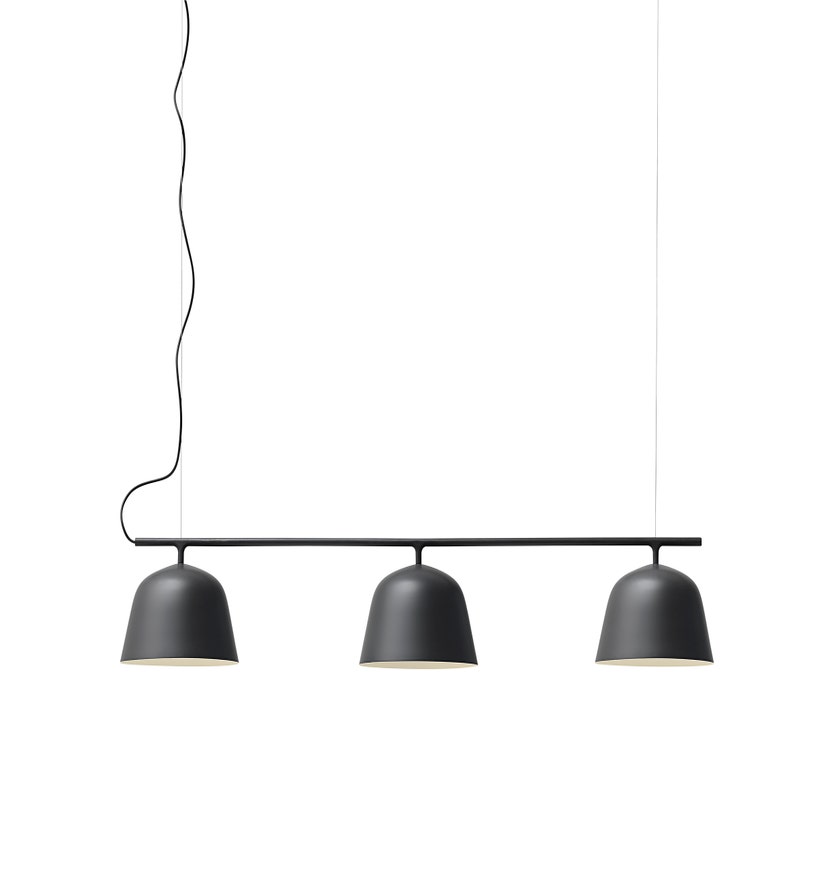 Suspension AMBIT RAIL de Muuto, Noir