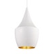 Suspension BEAT LIGHT FAT D.24 cm, Blanc