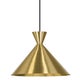 Suspension BEAT LIGHT TALL de Tom Dixon D.19, Laiton