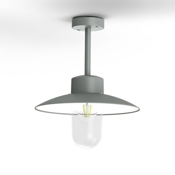 Suspension BELCOUR de Roger Pradier®, Gris métal Suspension BELCOUR de Roger Pradier®, Gris métal