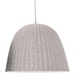 Suspension BELL 95 blanc mat 