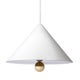 Suspension CHERRY de Petite Friture, Large, blanc-or