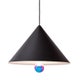 Suspension CHERRY, Large, Noir-arc-en-ciel