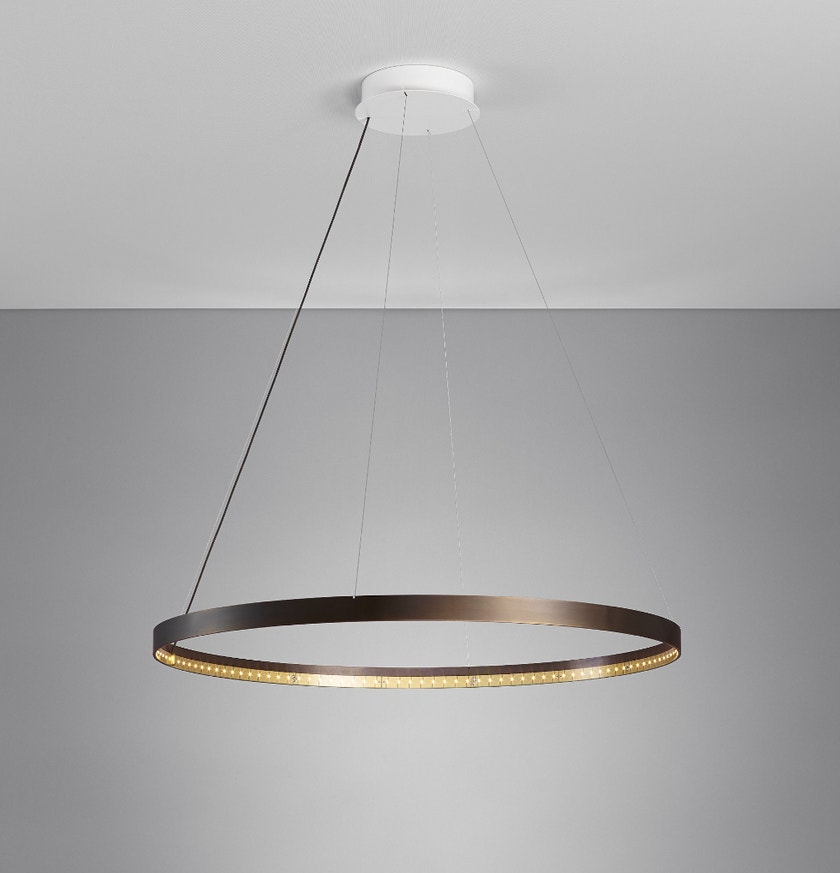 Suspension CIRCLE D.80 de Le Deun-Bronze