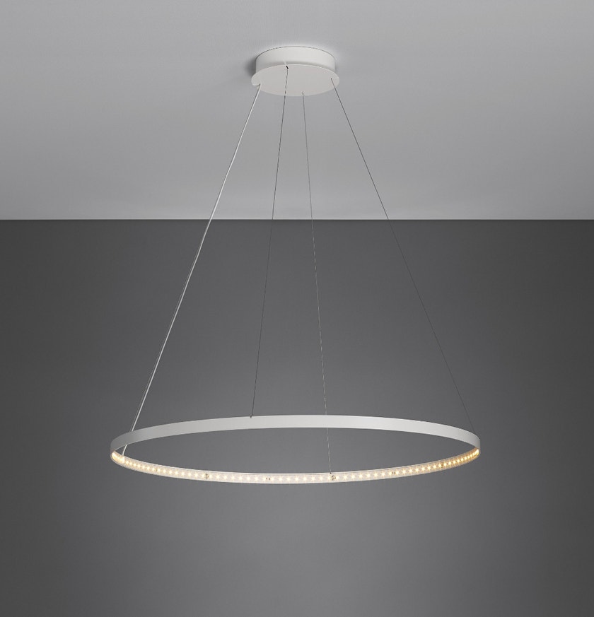 Suspension CIRCLE D.80 de Le Deun blanc