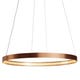 Suspension CIRCLE D.60, Cuivre brillant