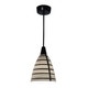 Suspension CIRCLE LINE d'Original BTC, Blanc naturel et noir