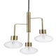 Suspension COOL de Frandsen, Laiton