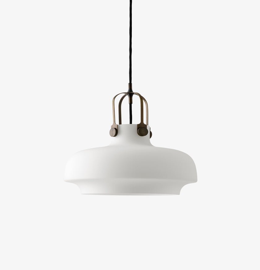 Suspension COPENHAGEN SC7 de &Tradition, Ø35, Opal glass