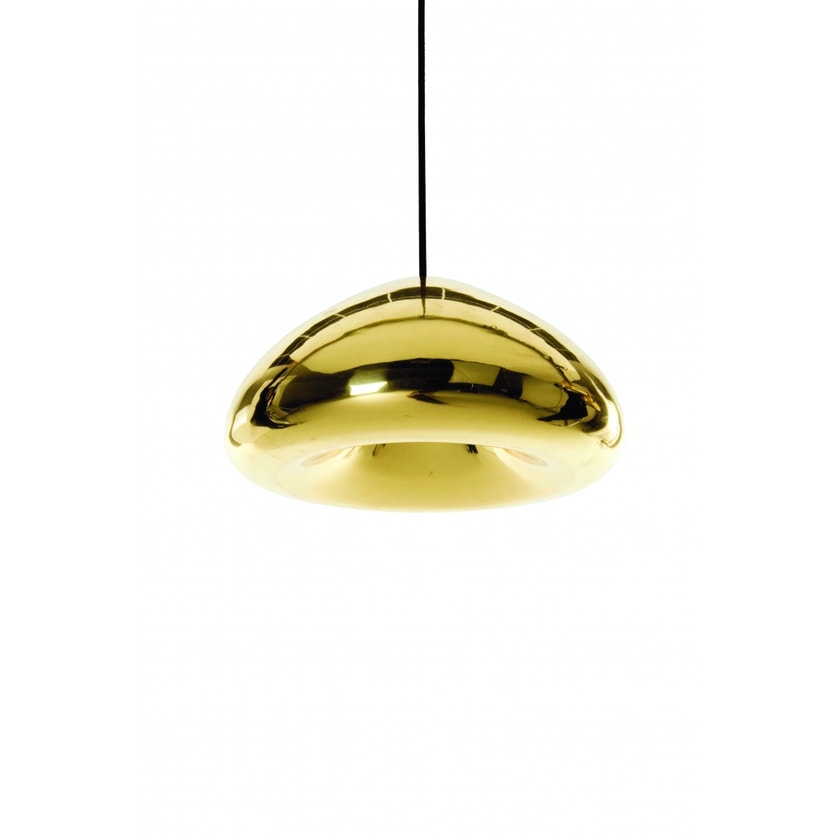 Suspension VOID de Tom Dixon, Laiton Suspension VOID de Tom Dixon, Laiton