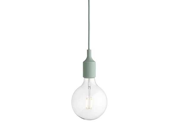 Suspension E27 de Muuto, Vert clair Suspension E27 de Muuto, Vert clair