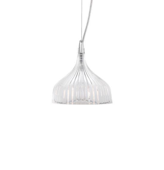 Suspension E' de Kartell, Cristal
