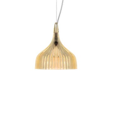 Suspension E' de Kartell, Jaune