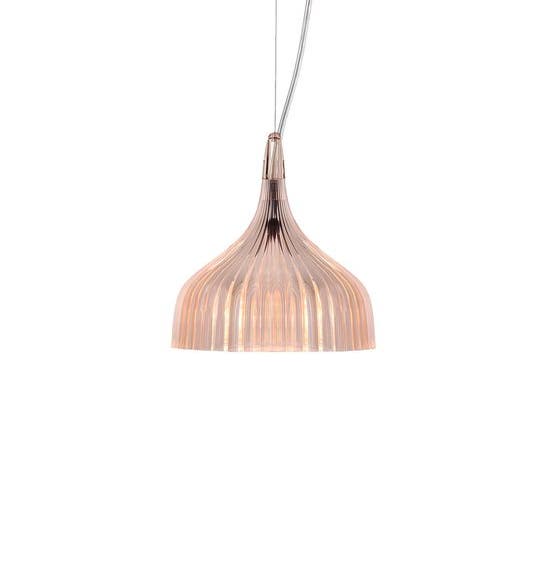 Suspension E' de Kartell, Rose 