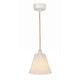 Suspension HECTOR PLEAT Large d'Original BTC, Blanc naturel