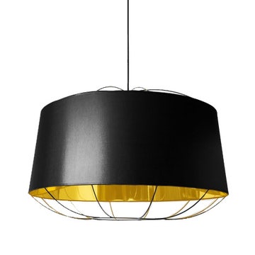 Suspension LANTERNA de Petite Friture, Large, Noir