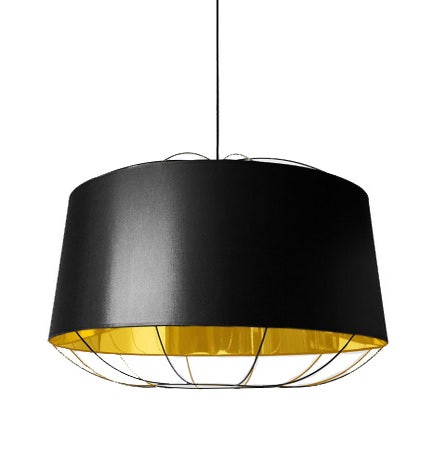 Suspension LANTERNA de Petite Friture, Large, Noir