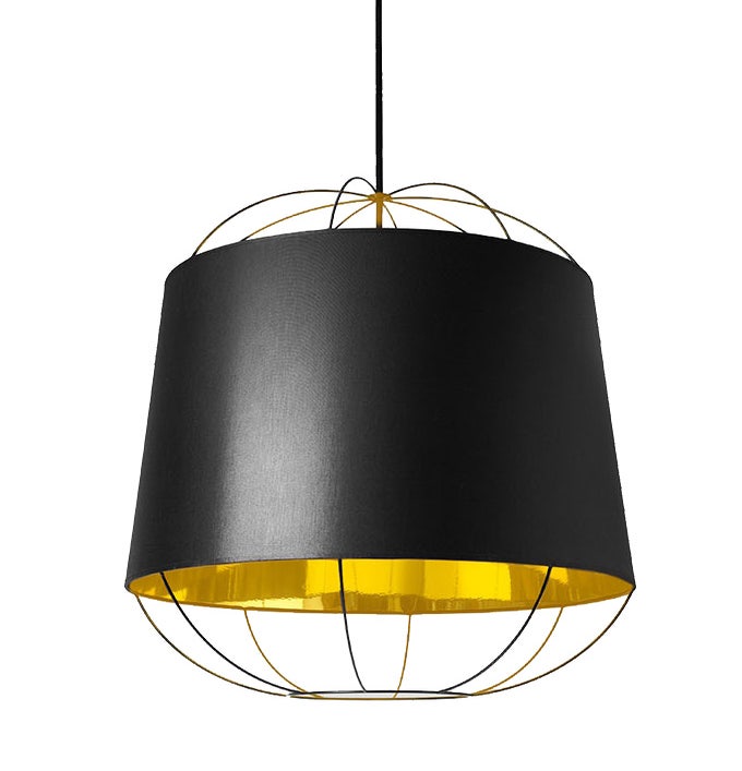Suspension LANTERNA de Petite Friture, Moyen, Noir